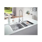 Мойка GROHE K800 с двумя чашами, нержавеющая сталь (31585SD1)