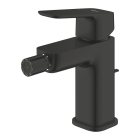 Смеситель для биде GROHE Cubeo с донным клапаном, S-size, черный матовый (1018102430)