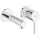 Внешняя часть смесителя для раковины GROHE Concetto на 2 отверстия, S-Size, хром (19575001)