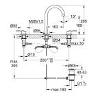 Смеситель для раковины GROHE Concetto, хром (20216001)