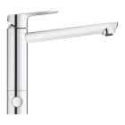 Смеситель для кухни GROHE BauEdge с запорным вентилем, хром (31696000)