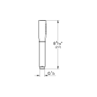 Ручной душ GROHE Grandera Stick, 1 режим, хром (26037001)
