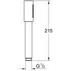 Ручной душ GROHE Sena Stick, 1 режим, никель глянцевый (26465BE0)