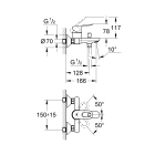 Готовый комплект для ванной комнаты GROHE BauLoop (NB0055)