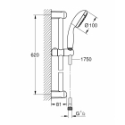 Готовый комплект для ванной комнаты GROHE BauLoop (NB0055)