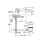 Смеситель для раковины GROHE Costa L, хром (21390000)