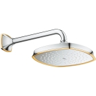 Верхний душ GROHE Rainshower Grandera, 1 режим, хром/золото (27974IG0)