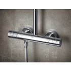 Душевая система GROHE Tempesta Cosmopolitan System 250 Cube с термостатом для душа, хром (26689000)