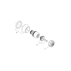 Боковой душ GROHE Relexa Plus 50, 2 режима, хром (28286000)