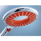 Ручной душ GROHE Rainshower Icon, 2 режима, хром/красный (27443000)