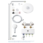 Душевая система GROHE Euphoria SmartControl System 310 Duo с термостатом для душа, белая луна (26507LS0)