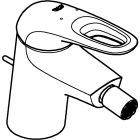 Смеситель для биде GROHE Eurostyle с донным клапаном, S-size, белая луна (33565LS3)