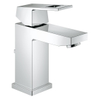 Смеситель для раковины GROHE Eurocube с донным клапаном и ограничением расхода воды, хром (2312700E)