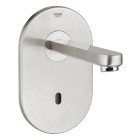 Внешняя часть крана для раковины GROHE Eurosmart Cosmopolitan E инфракрасный, без функции смешивания, питание от сети 230V, нержавеющая сталь (36335SD0)