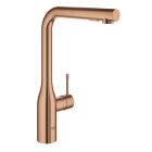 Смеситель для кухни GROHE Essence с вытяжным изливом 2jet, теплый закат глянец (30504DA0)