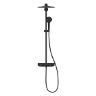 Душевая система GROHE Euphoria SmartControl System 310 Duo с термостатом для душа, фантомный черный (22120KF0)