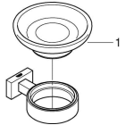 Мыльница с держателем GROHE Essentials Cube, хром (40754001)