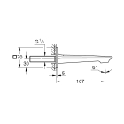 Излив для ванны GROHE Allure, хром (13264001)
