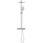 Душевая система GROHE Rainshower SmartActive 310 Cube с термостатом для душа, суперсталь (26837DC0)