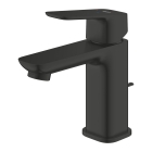 Смеситель для раковины GROHE Cubeo с донным клапаном, S-size, черный матовый (1017302430)