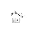 Встраиваемая часть однорычажного смесителя для раковины GROHE на 2 отверстия (32635000)