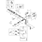 Термостат для раковины GROHE Eurosmart Cosmopolitan E инфракрасный, хром (36454000)