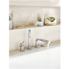 Смеситель для ванны GROHE Essence на 4 отверстия, на край ванны, хром (19578001)