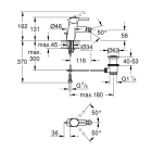Смеситель для биде GROHE Concetto, S-size, хром (32208001)