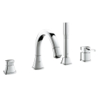 Смеситель для ванны GROHE Grandera на 4 отверстия, хром (19936000)
