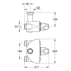 Термостат для душа GROHE Grohtherm XL, хром (35087000)