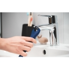 Смеситель для раковины GROHE Start с донным клапаном, M-Size, матовый черный (235752432)