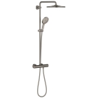 Душевая система GROHE Rainshower SmartActive 310 с термостатом для душа, темный графит матовый (26836AL0)