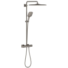 Душевая система GROHE Rainshower SmartActive 310 Cube с термостатом для душа, темный графит матовый (26837AL0)