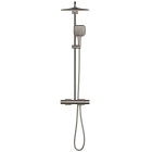 Душевая система GROHE Rainshower SmartActive 310 Cube с термостатом для душа, темный графит матовый (26837AL0)