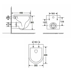 Комплект инсталляции GROHE 38775001 с унитазом AQUAme AQM2002PRO и сиденьем с микролифтом (NW0168)