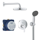 Душевая система GROHE Get со смесителем для ванны, хром (25220001)