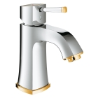 Смеситель для раковины GROHE Grandera, хром/золото (23310IG0)