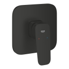 Внешняя часть смесителя для ванны GROHE Cubeo, матовый черный (1017772430)