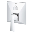 Внешняя часть смесителя для ванны GROHE Allure Brilliant с переключателем на 3 положения, хром (24099000)