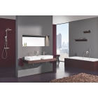 Внешняя часть смесителя для ванны GROHE Lineare New, суперсталь (19297DC1)