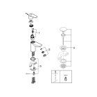 Смеситель для раковины GROHE BauEdge, S-size, хром (23330001)