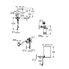 Комплект для кухни GROHE Red Mono с L-образным вентилем, бойлером M-Size и фильтром, суперсталь (30339DC1)