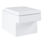 Сиденье для унитаза с микролифтом GROHE Cube Ceramic, альпин-белый (39488000)