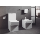 Сиденье для унитаза с микролифтом GROHE Cube Ceramic, альпин-белый (39488000)