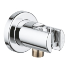Набор для комплектации душа GROHE Grohtherm: встраиваемый Термостатический смеситель с переключателем верхний-ручной душ, квадратная розетка, верхний душ Tempesta 210 с кронштейном, ручной душ с подключением и шлангом, хром (34729000)
