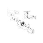 Внешняя часть смесителя для душа GROHE Eurosmart, хром (19451003)