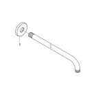Душевой кронштейн GROHE Rainshower 380 мм, хром (28361000)