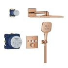 Душевая система GROHE Grohtherm SmartControl с термостатом для душа, теплый закат глянец (34864DA0)