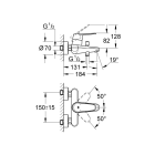 Готовый комплект для ванной комнаты GROHE Tempesta (NB0016)