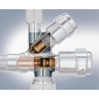 Вентиль угловой GROHE комбинированный 1/2″-3/8″ для подключения смесителей, хром (41073000)